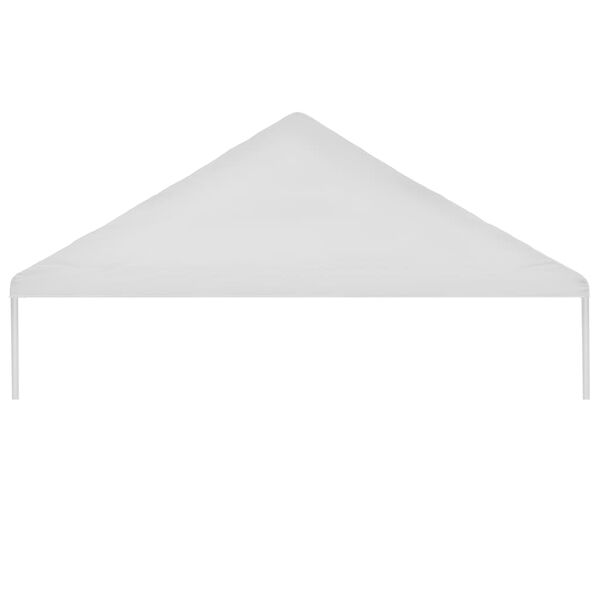 vidaXL Zadaszenie namiotu imprezowego, 6 x 12 m, białe