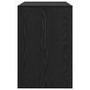 vidaXL Biurko Czarny Dąb 102 x 50 x 75 cm Materiał drewnopochodny