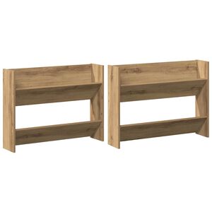 vidaXL Szafka na buty 2 szt. 81 x 18 x 60 cm Drewno inżynieryjne