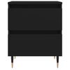 vidaXL Szafki nocne, 2 szt., czarne, 40x35x50 cm