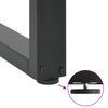vidaXL Nogi do stołu barowego w kształcie litery U 2 szt. Antracyt 60x(100-101) cm Stal