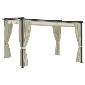 vidaXL Altana, 4x3 m, kremowa