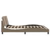 vidaXL Rama ł&oacute;żka bez materaca, Zadar, cappuccino, 180x200 cm, sztuczna sk&oacute;ra