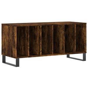 vidaXL Szafka na płyty, przydymiony dąb, 100x38x48 cm