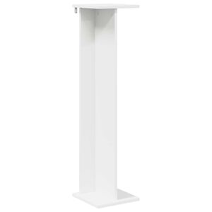 vidaXL Stojak na rośliny Biały 25 x 25,5 x 100,5 cm