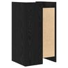 vidaXL Bufet Czarny Dąb 45 x 35 x 75 cm