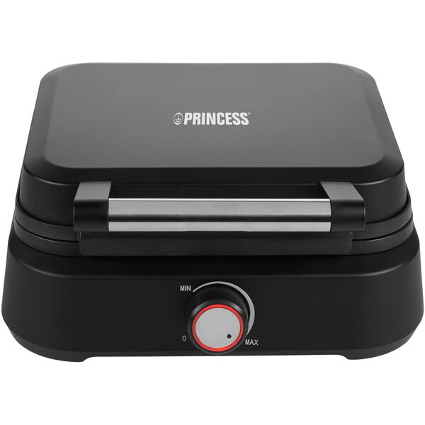 Princess Gofrownica Deluxe, 1500 W, matowa czerń