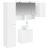 vidaXL Zestaw Szafek Łazienkowych 5 pcs Biały 50 x 14,5 x 70 cm