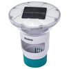 Bestway Pływająca lampa solarna z paskami LED Biały &Oslash; 7,6 cm PC i ABS