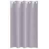 vidaXL Firany blackout z k&oacute;łkami 2 pcs Metaliczny Szary 175 x 140 cm