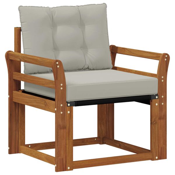 vidaXL Zestaw sof na zewnątrz Drewno akacji i tekstylen