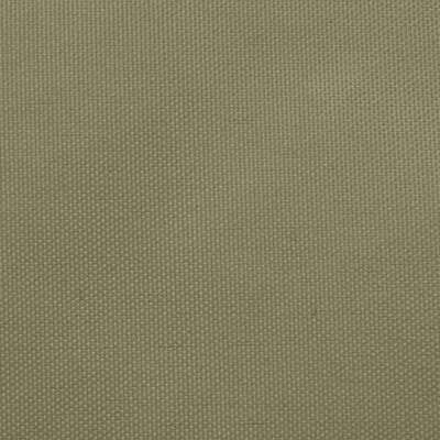 vidaXL Trapezowy żagiel ogrodowy, tkanina Oxford, 3/5x4 m, beżowy