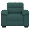 vidaXL Sofa Fotel Ciemnozielony 100x81x84 cm Tkanina