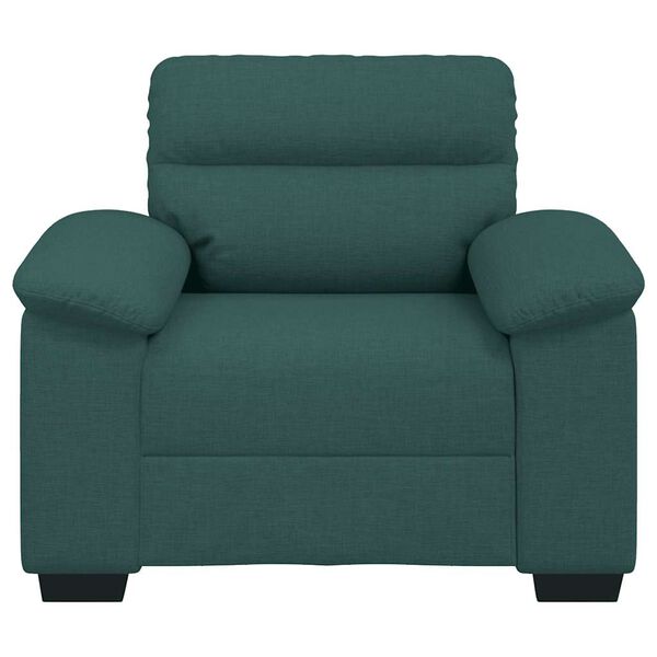 vidaXL Sofa Fotel Ciemnozielony 100x81x84 cm Tkanina