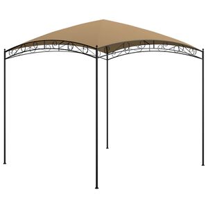 vidaXL Altana, 3x3x2,65 m, kolor taupe, 180 g/m&sup2;