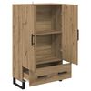 vidaXL Highboard z szufladą Dąb rzemieślniczy 69,5 x 30 x 115 cm
