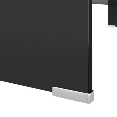 vidaXL Podstawka pod monitor / telewizor szklana 100x30x13 cm