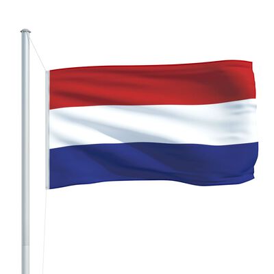vidaXL Flaga Holandii, 90 x 150 cm