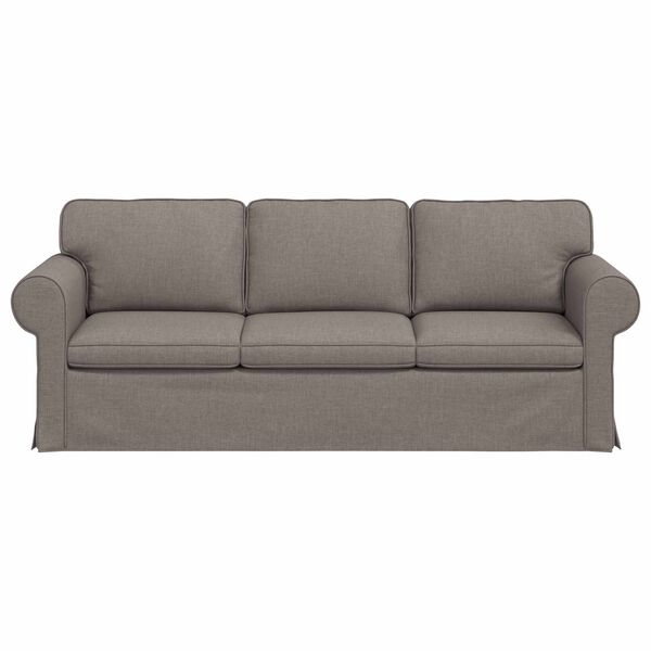 vidaXL Sofa Ciemnoszary
