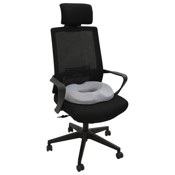 vidaXL Poduszka na siedzisko Jasnoszary 42 x 36,5 x 8 cm