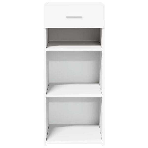 vidaXL Szafka, biała, 40x42,5x93 cm, materiał drewnopochodny