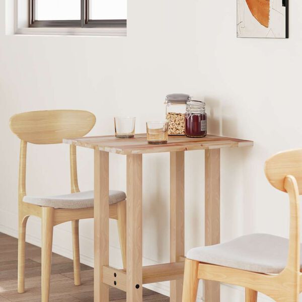 vidaXL Blat stołu, prostokątny, 80x50x2 cm, lite drewno akacjowe