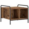 vidaXL Stolik kawowy Stare drewno 50 x 49 x 41 cm Drewno inżynieryjne