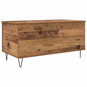 vidaXL Stolik kawowy Stare drewno 90 x 44.5 x 45 cm