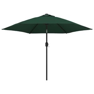 Parasol ogrodowy, zielony, 3 m