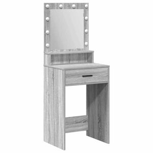 vidaXL Toaletka Szary Sonoma 50 x 41 x 135 cm Drewno inżynieryjne
