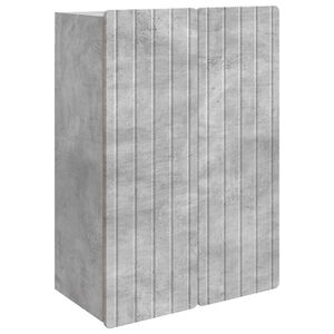 vidaXL Szafka ścienna Betonowy szary 66 x 34,5 x 92 cm