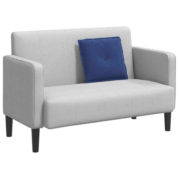 vidaXL Poduszka na plecy Niebieski policyjny 50 x 45 cm