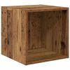 vidaXL Zestaw szafek RTV 2 pcs Stare drewno Materiał drewnopochodny