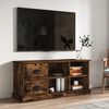 vidaXL Szafka pod TV, przydymiony dąb, 102x35,5x47,5 cm