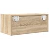 vidaXL Szafka RTV Sonoma Oak 60x31x25,5 cm Drewno klejone