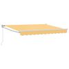 vidaXL Markiza wysuwana piaskowy 3,5 x 2,5 m