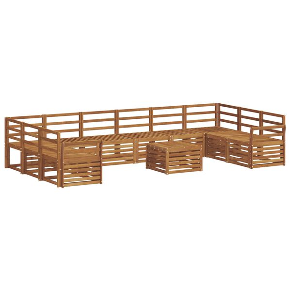 vidaXL Zestawy sof Naturalny Lite Drewno Akacji