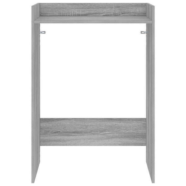 vidaXL Szafka na pralkę Szary Sonoma 67,5 x 48 x 97 cm