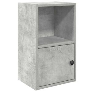 vidaXL Regał, szarość betonu, 31x24x52 cm, materiał drewnopochodny