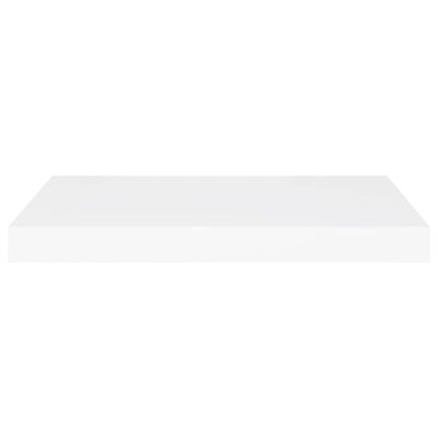 vidaXL Półki ścienne, 2 szt., białe, 60x23,5x3,8 cm, MDF