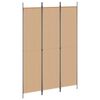 vidaXL Parawan 6-panelowy, czarny, 300x220 cm, tkanina