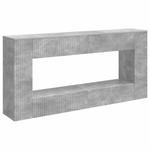 vidaXL Konsola Betonowy Szary 155 x 29 x 74 cm Drewno inżynieryjne