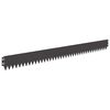 vidaXL Krawężnik do trawnika 20 pcs 103 x 10 cm Stal Czarny