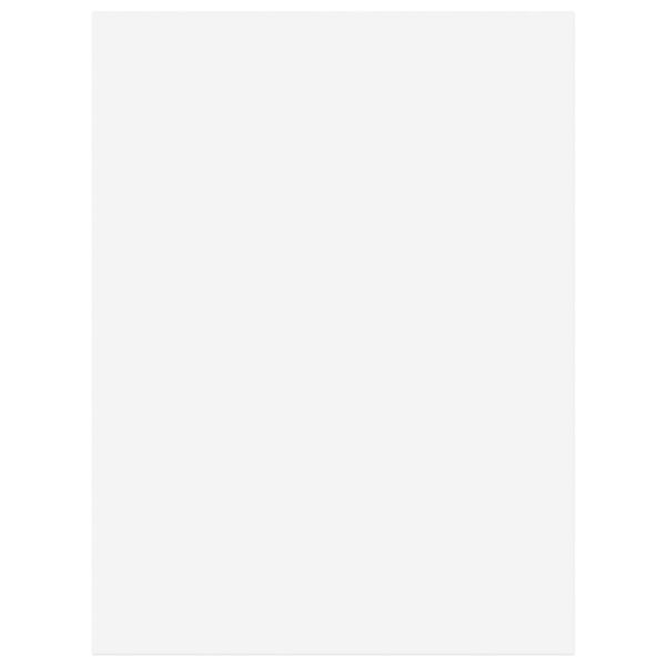 vidaXL Pł&oacute;tna na ramie, 12 szt., biała tkanina i lite drewno sosnowe