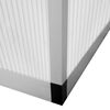 vidaXL Szklarnia, wzmocnione aluminium, 3,46 m²