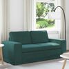vidaXL Sofa Ciemna zieleń 182 x 80 x 82 cm tkanina