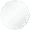 vidaXL Lustro łazienkowe z LED, 70 cm