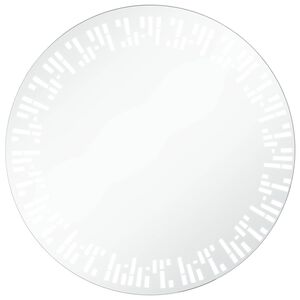vidaXL Lustro łazienkowe z LED, 70 cm