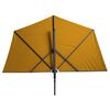 Madison Parasol balkonowy Sun Wave, 270 x 150 cm, złoty żółty