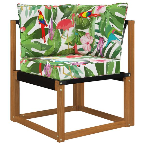 vidaXL Poduszka do sofy na zewnątrz 3 pcs kolorowy Poliester